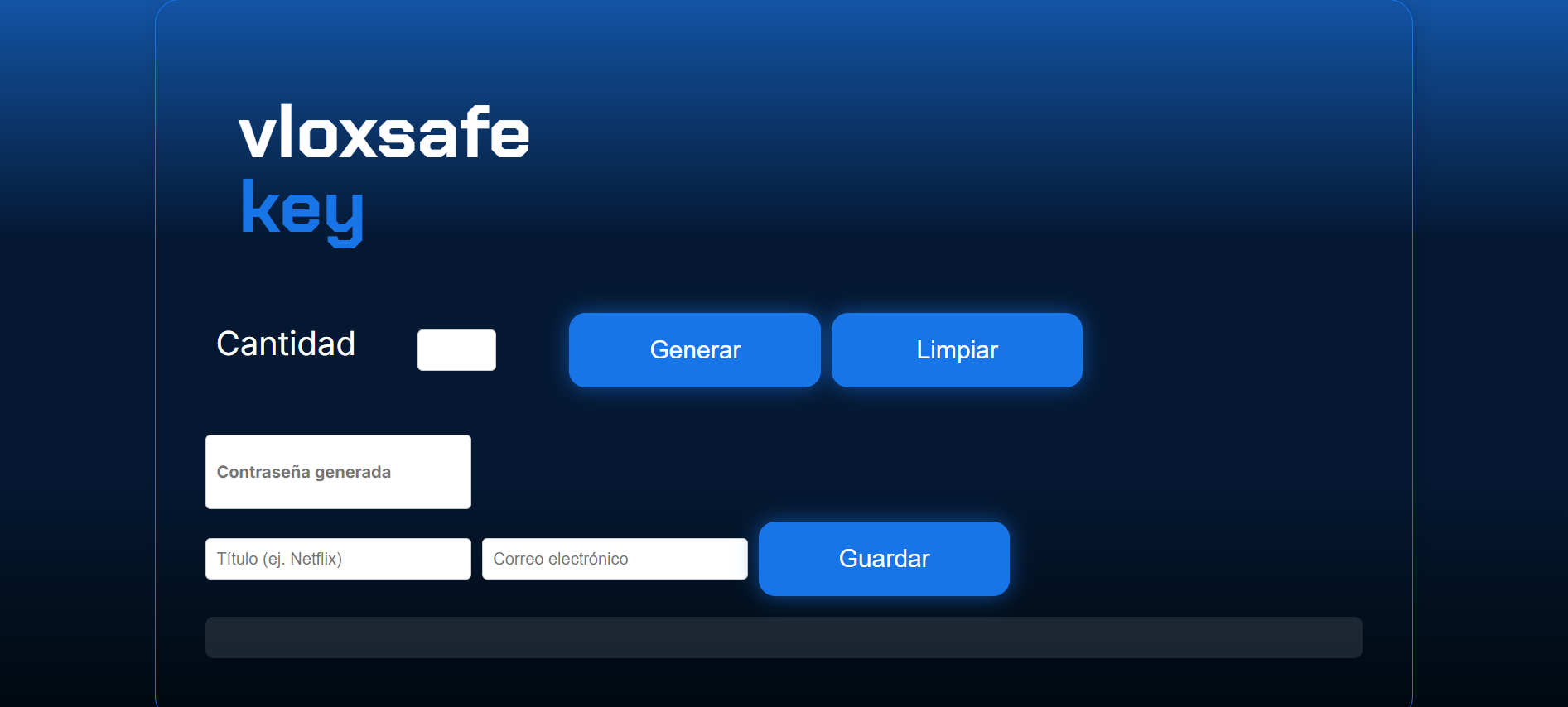 VELOXSAFEKEY